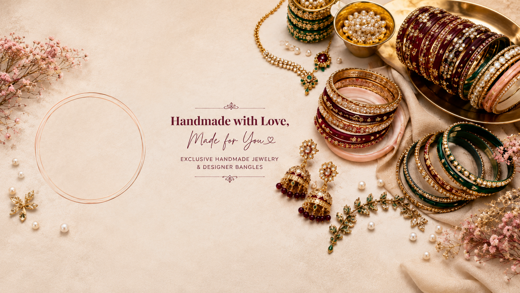 Jhilik Handcrafted Bridal Jewelry & Designer Bangles
